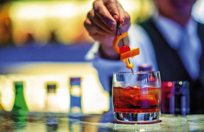 Fred.Olsen Cruise Lines Whisky drink service.jpg